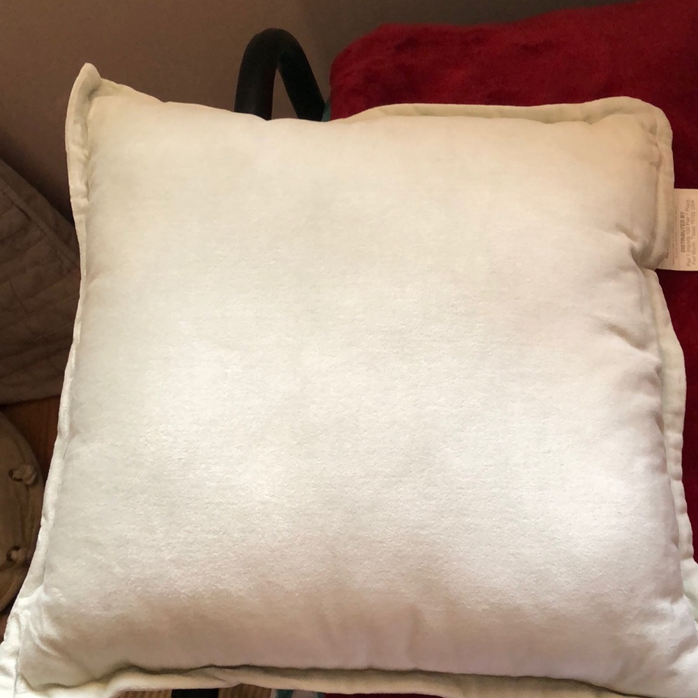 Seafoam green pillow